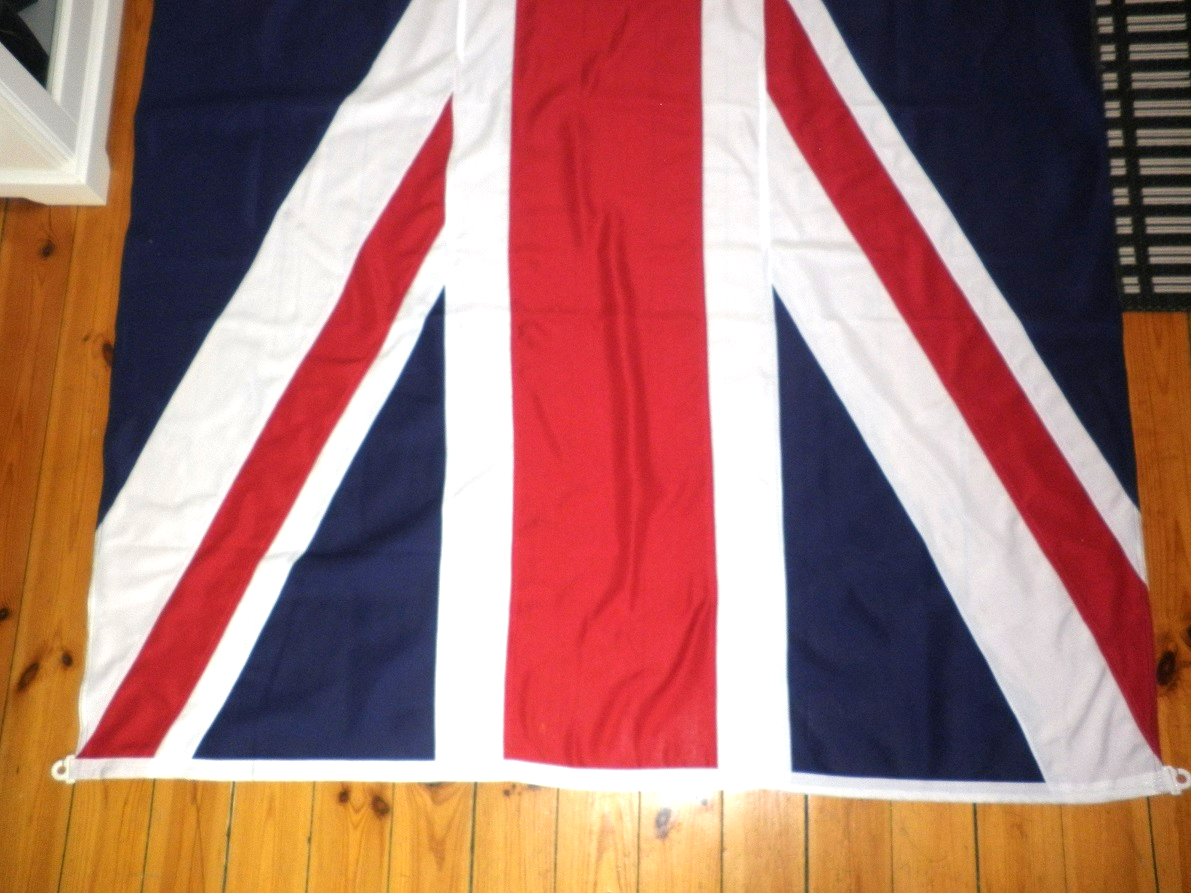 STORBRITANNIEN SYDD FLAGGA PREMIUM KVALITET 274X137CM FÖR FLAGGSTÅNG 10 METER