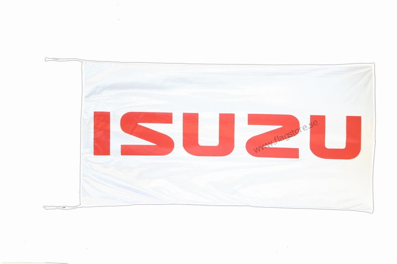 ISUZU FLAGGA 150X75CM