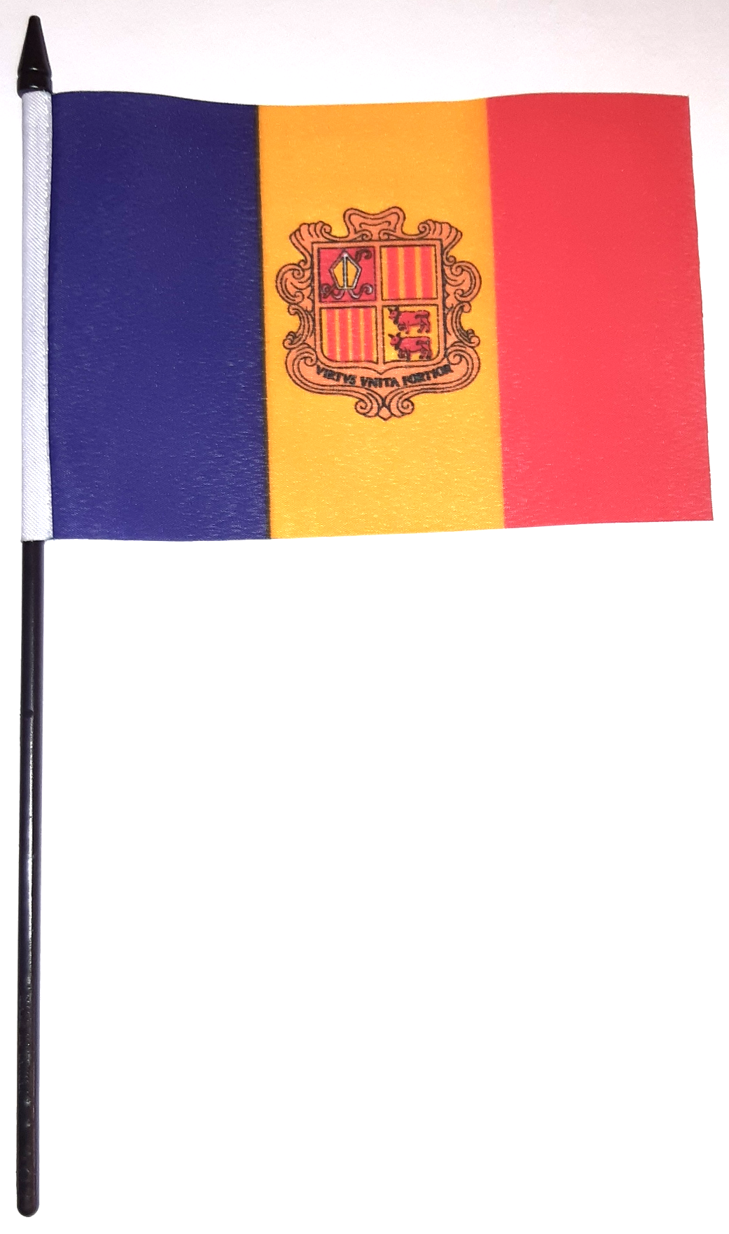 ANDORRA HANDFLAGGA 23X15CM