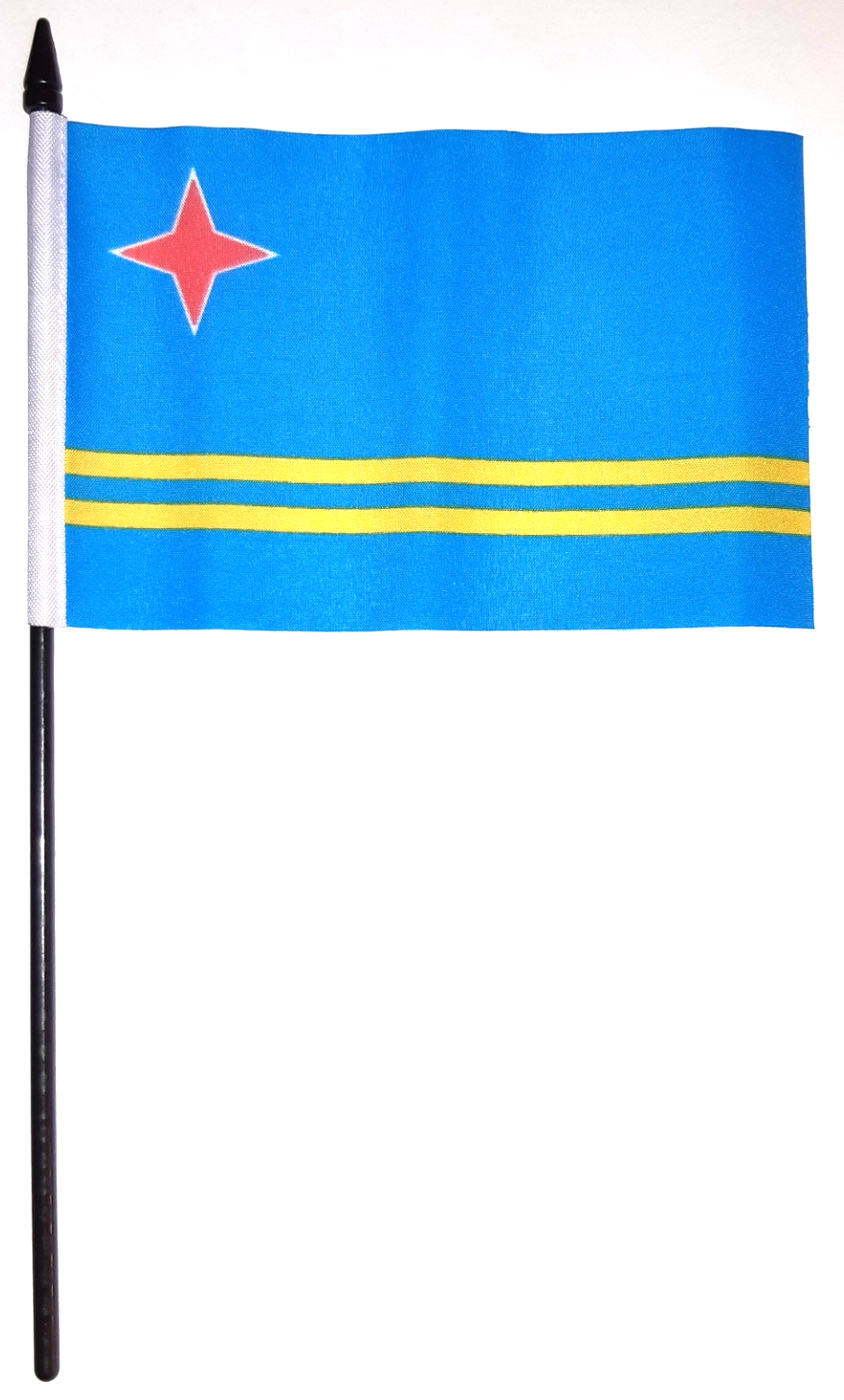 ARUBA HANDFLAGGA 23X15CM