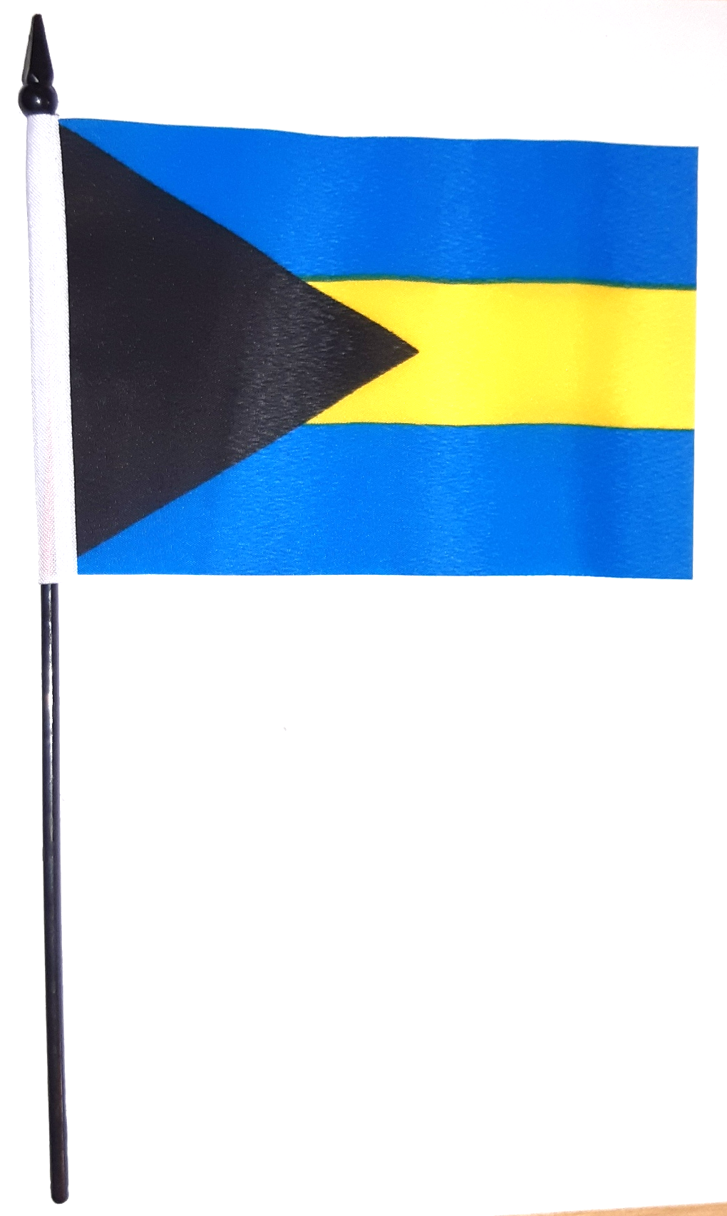 BAHAMAS HANDFLAGGA 15X10CM