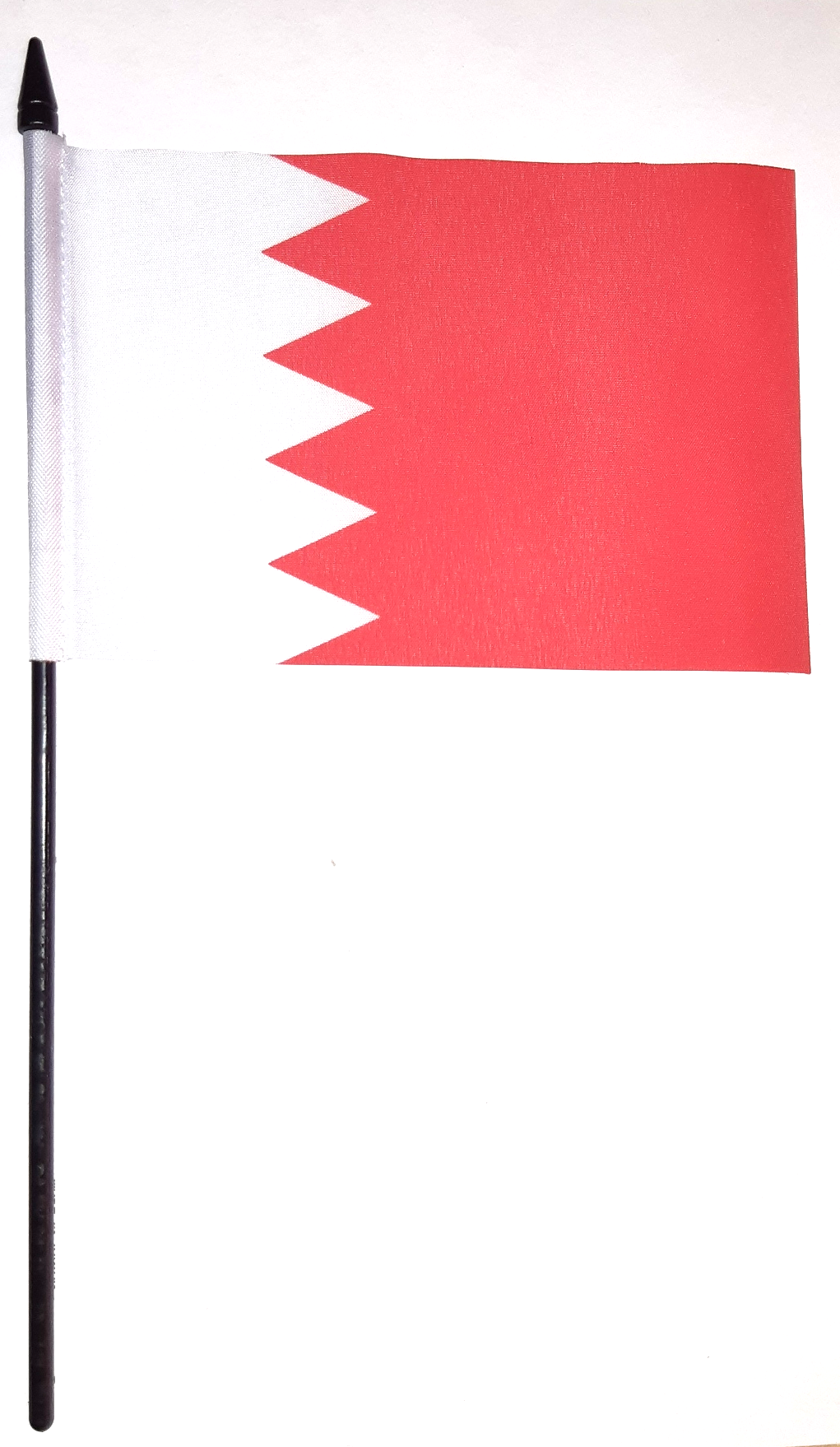 BAHRAIN HANDFLAGGA 23X15CM