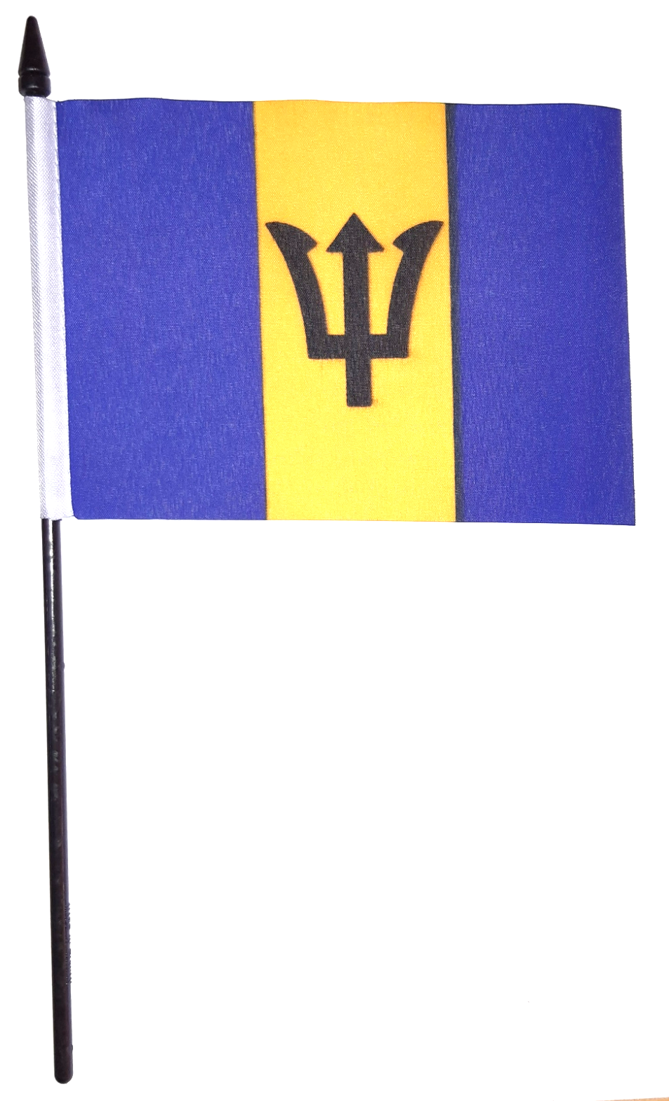 BARBADOS HANDFLAGGA 23X15CM