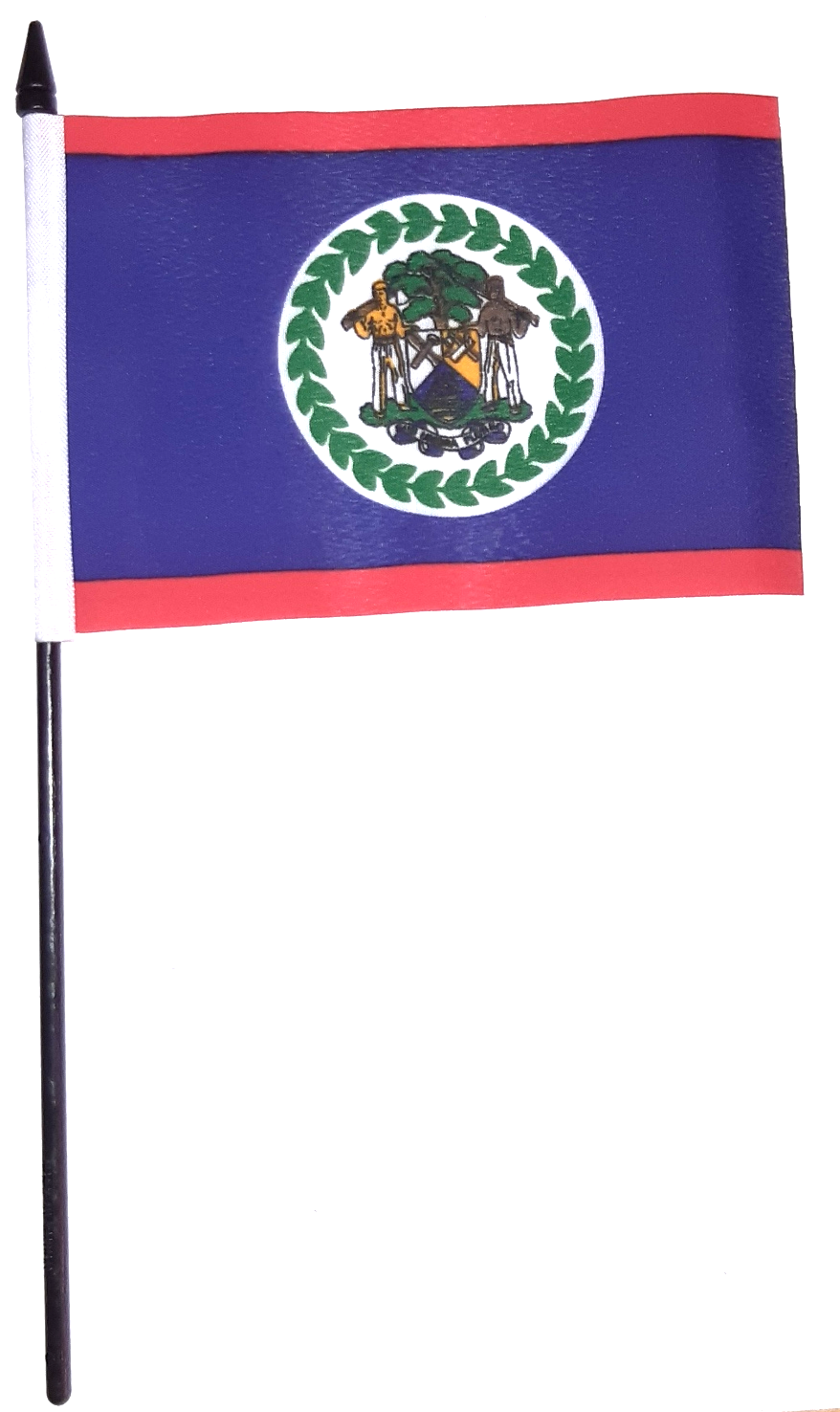 BELIZE HANDFLAGGA 23X15CM