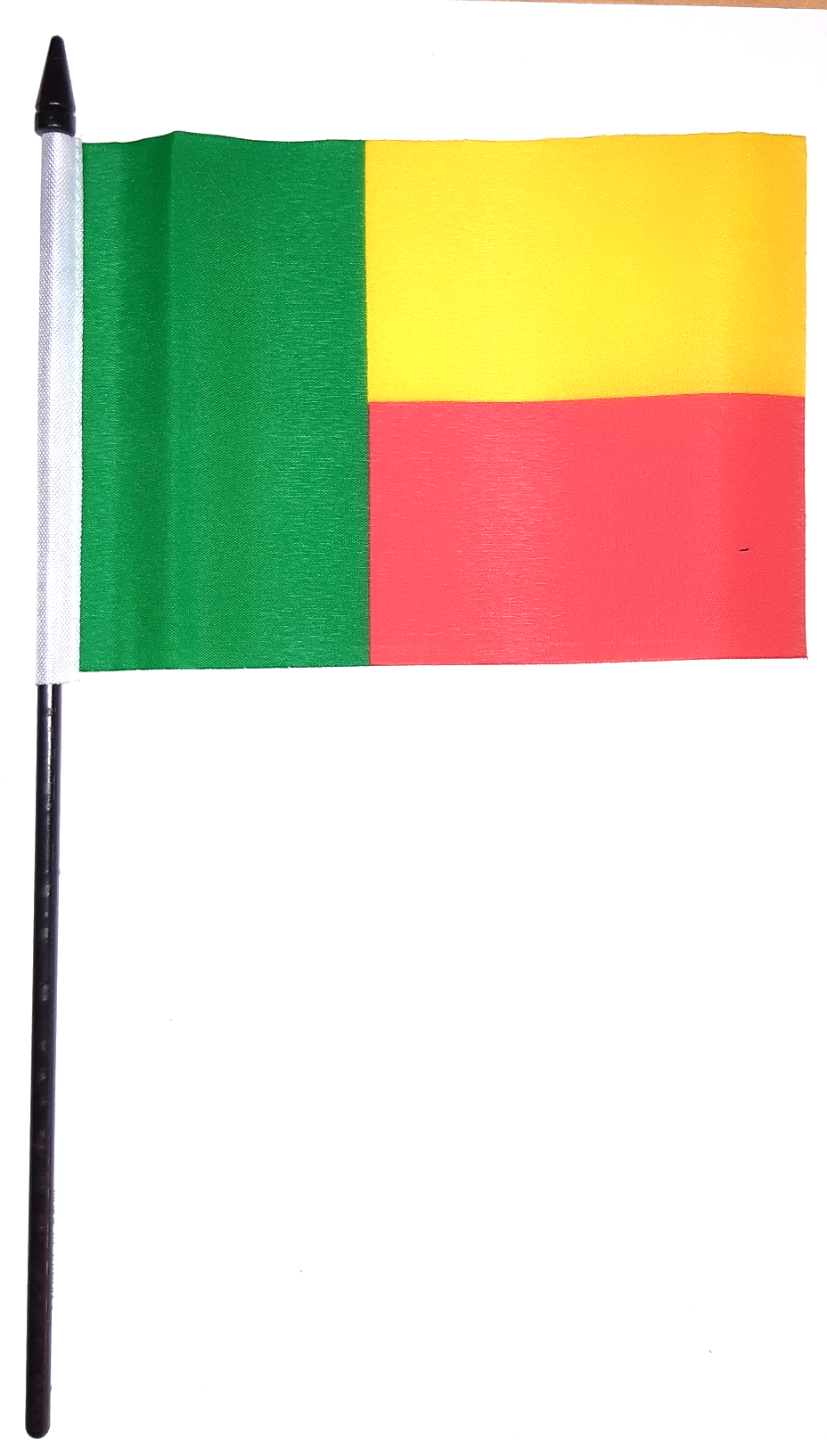 BENIN HANDFLAGGA 23X15CM