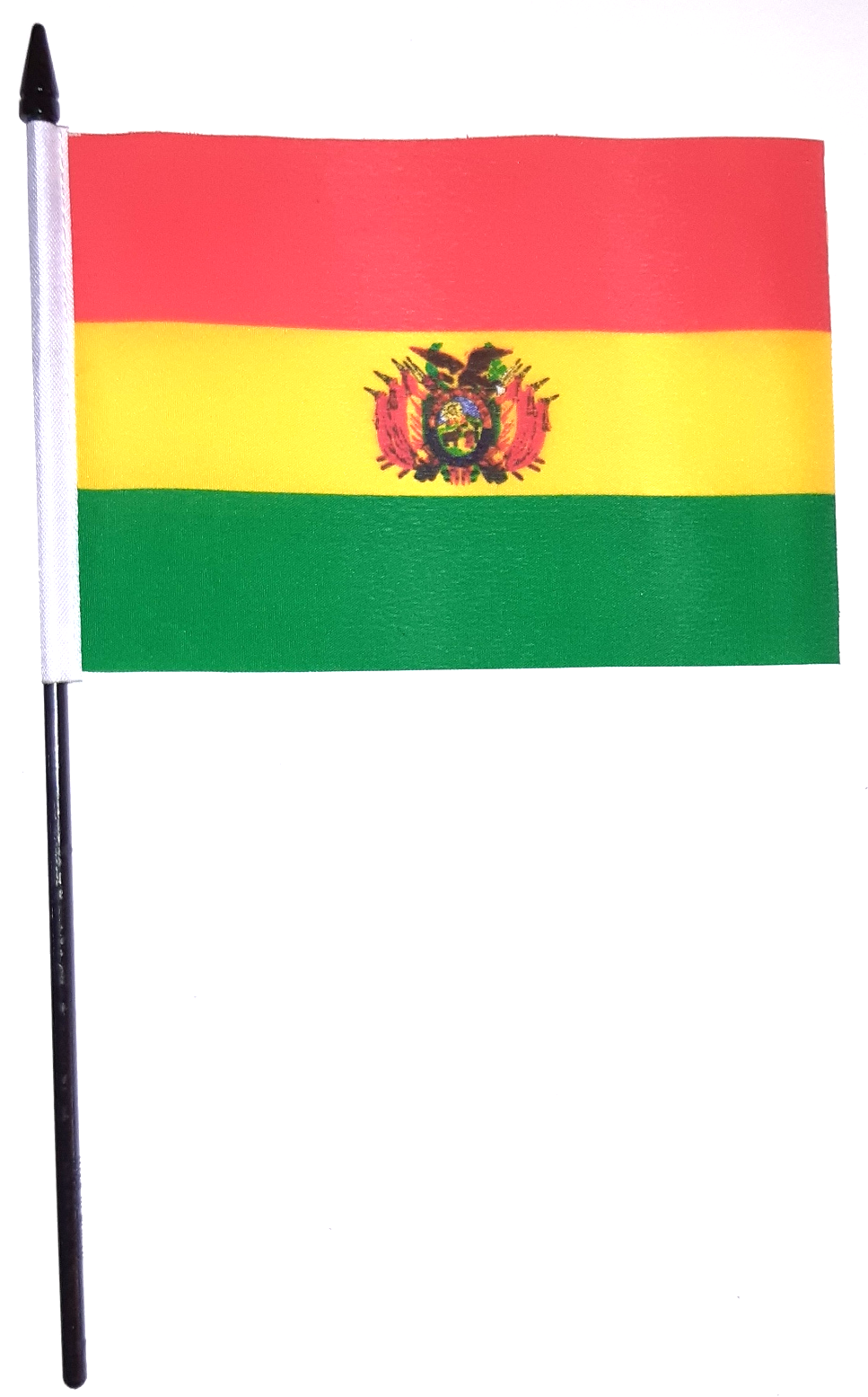 BOLIVIA HANDFLAGGA 15X10CM