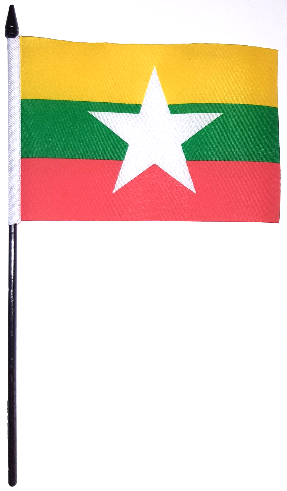 BURMA HANDFLAGGA 15X10CM