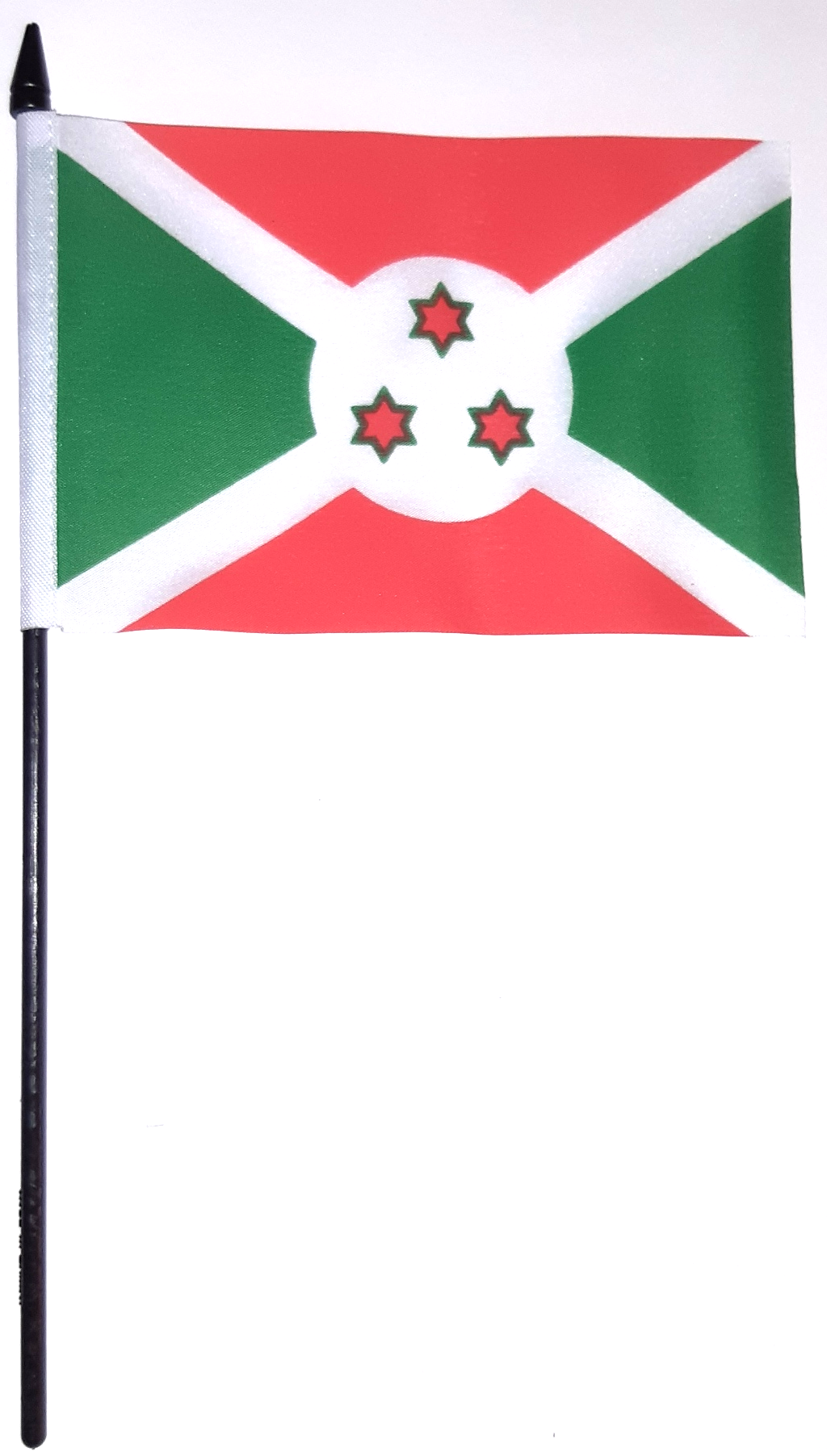 BURUNDI HANDFLAGGA 23X15CM