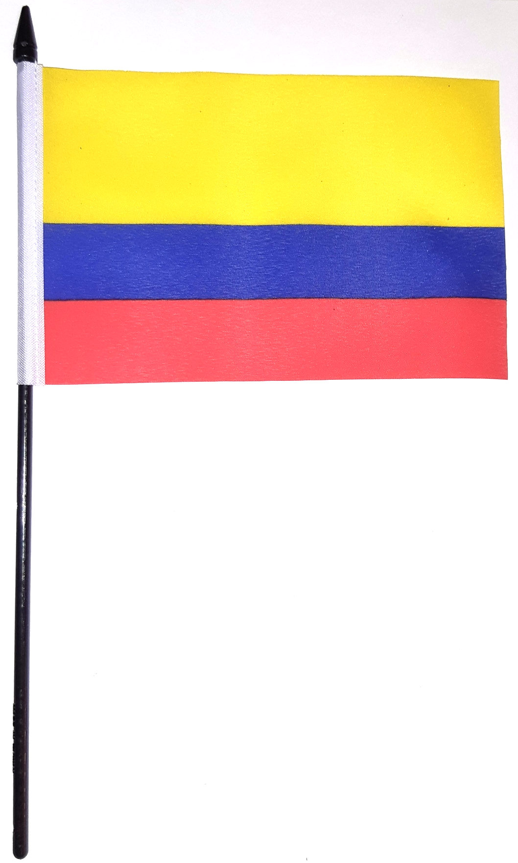 COLOMBIA HANDFLAGGA 15X10CM
