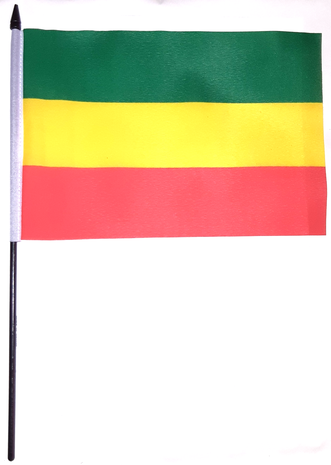 ETIOPIEN HANDFLAGGA 23X15CM