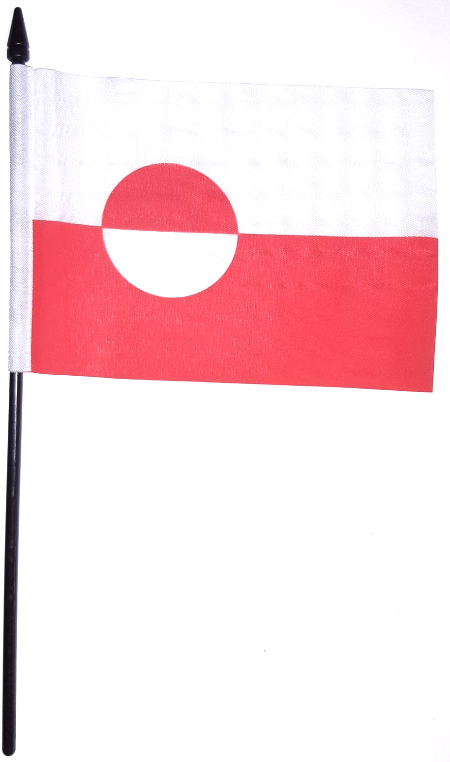 GRÖNLAND HANDFLAGGA 23X15CM