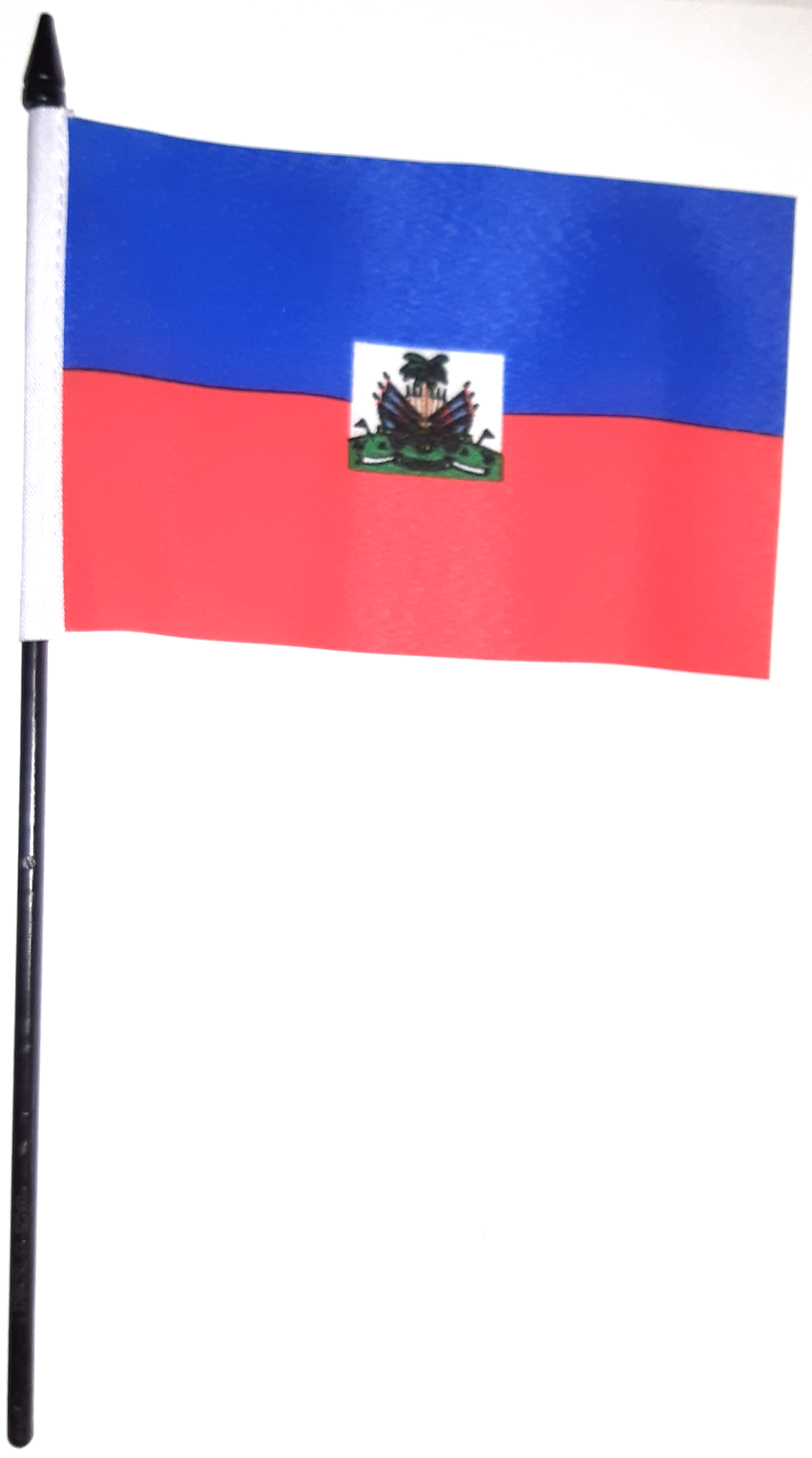 HAITI HANDFLAGGA 15X10CM