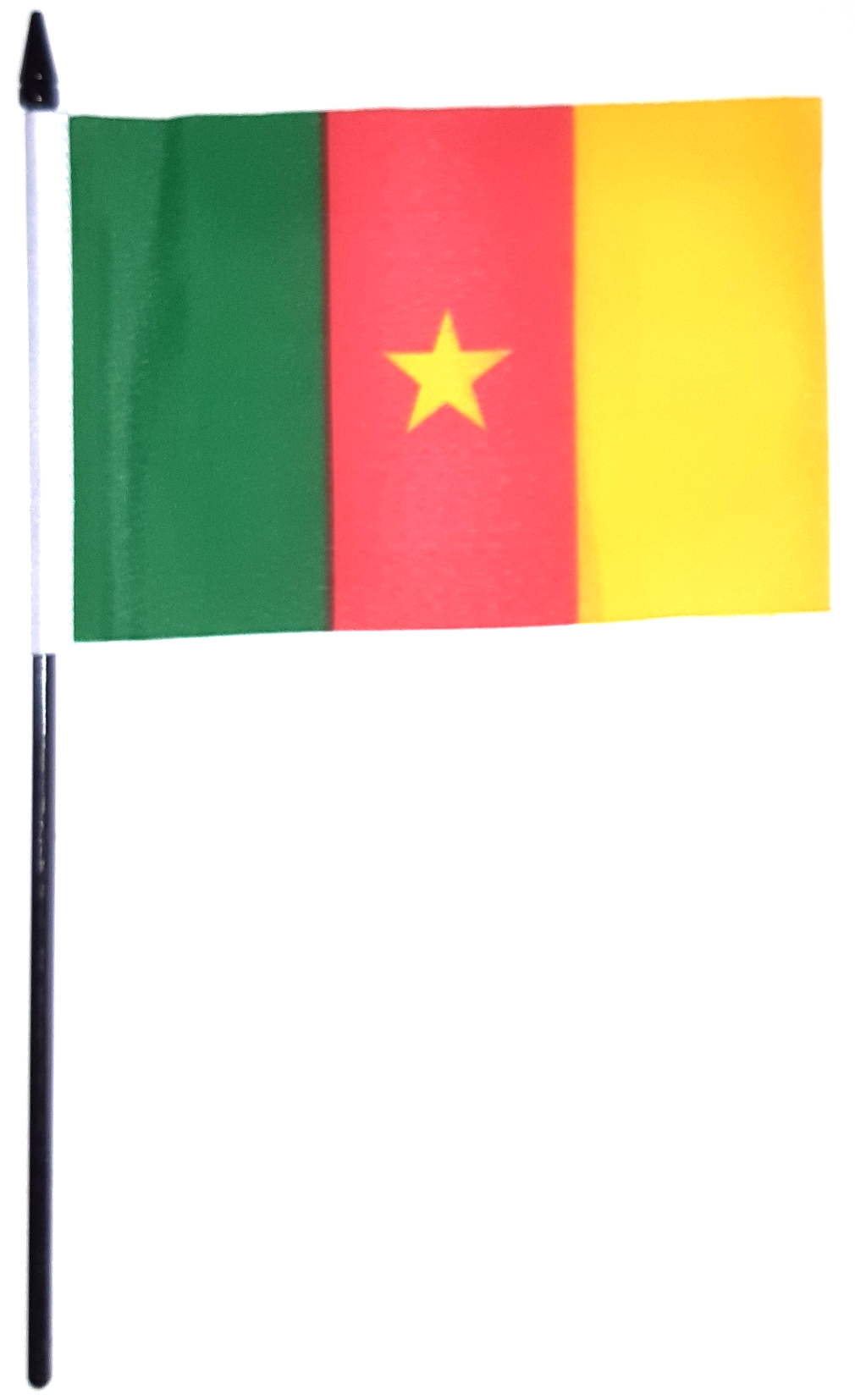 KAMERUN HANDFLAGGA 23X15CM