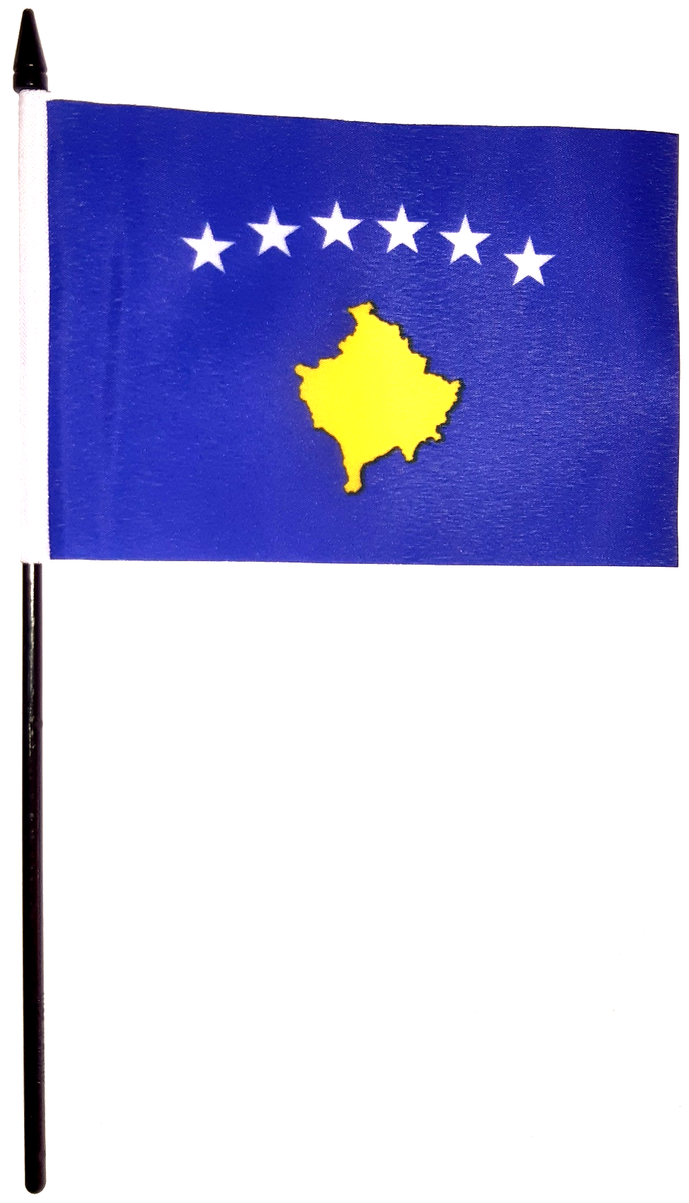 KOSOVO HANDFLAGGA 15X10CM