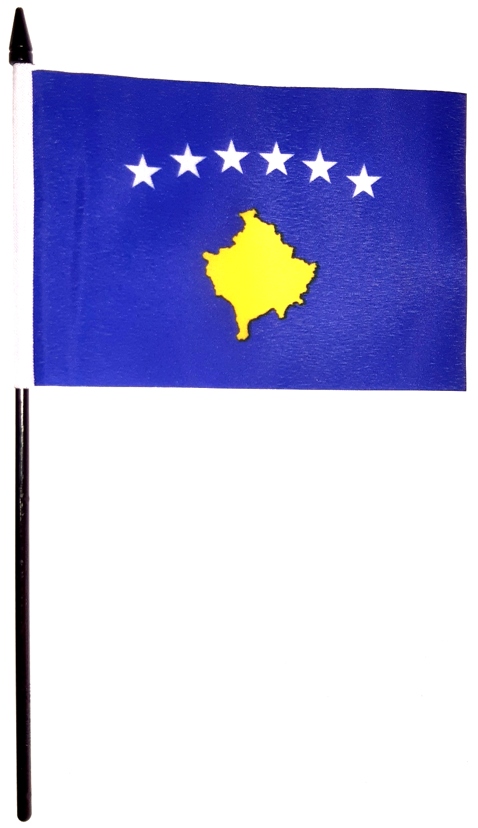 KOSOVO HANDFLAGGA 23X15CM