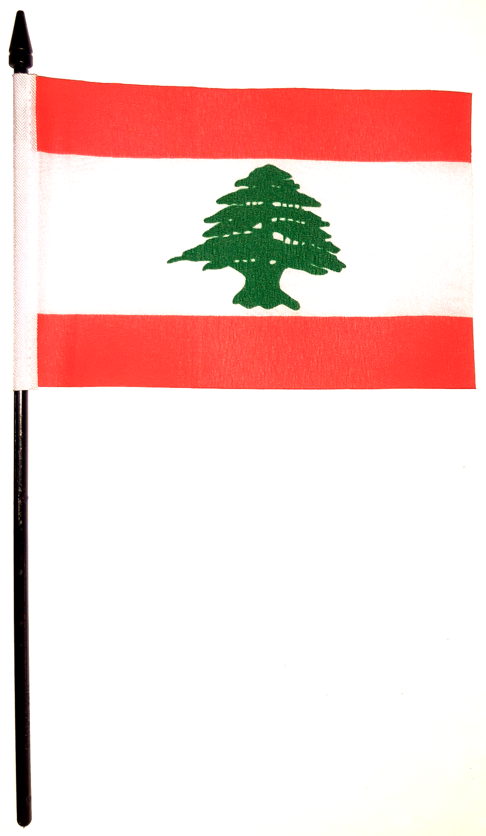 LIBANON HANDFLAGGA 23X15CM