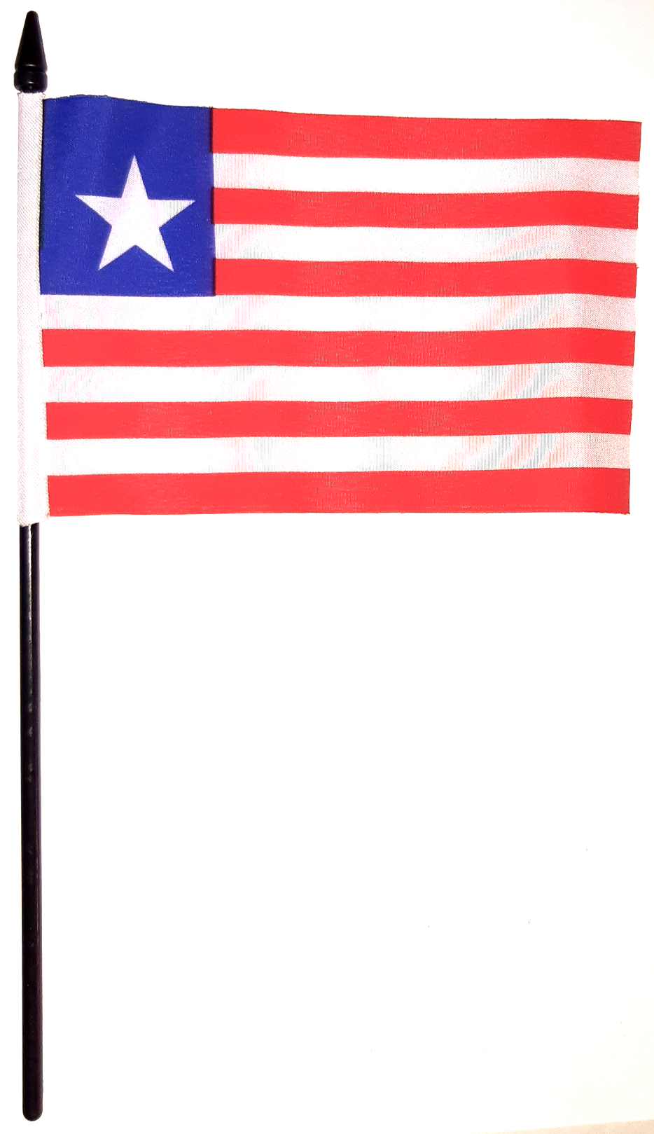 LIBERIA HANDFLAGGA 23X15CM