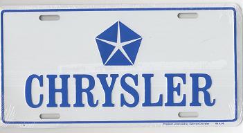 CHRYSLER PLÅTSKYLT 30x15cm