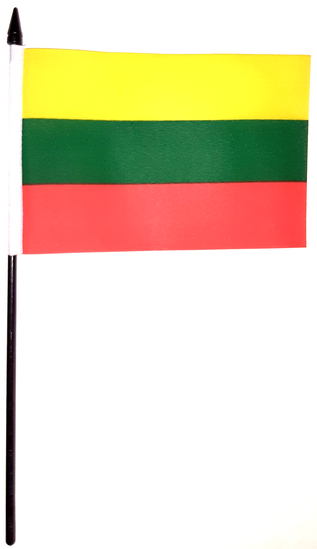 LITAUEN HANDFLAGGA 23X15CM